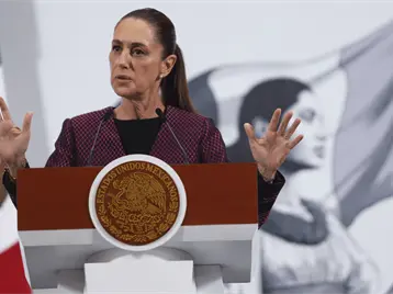 Imagen de la nota: Sheinbaum expresó su solidaridad con la expresidenta argentina Cristina Kirchner