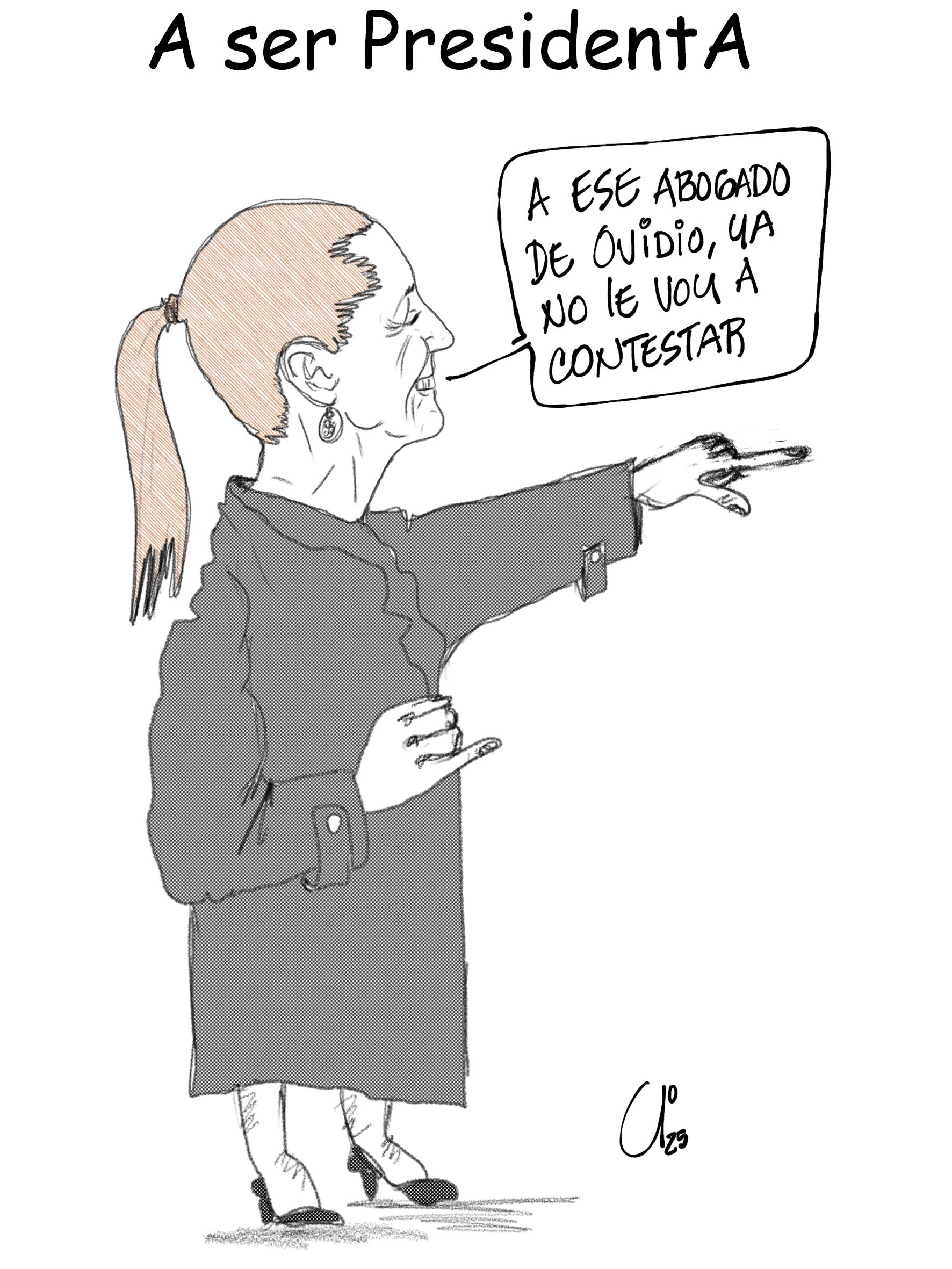 A ser presidenta