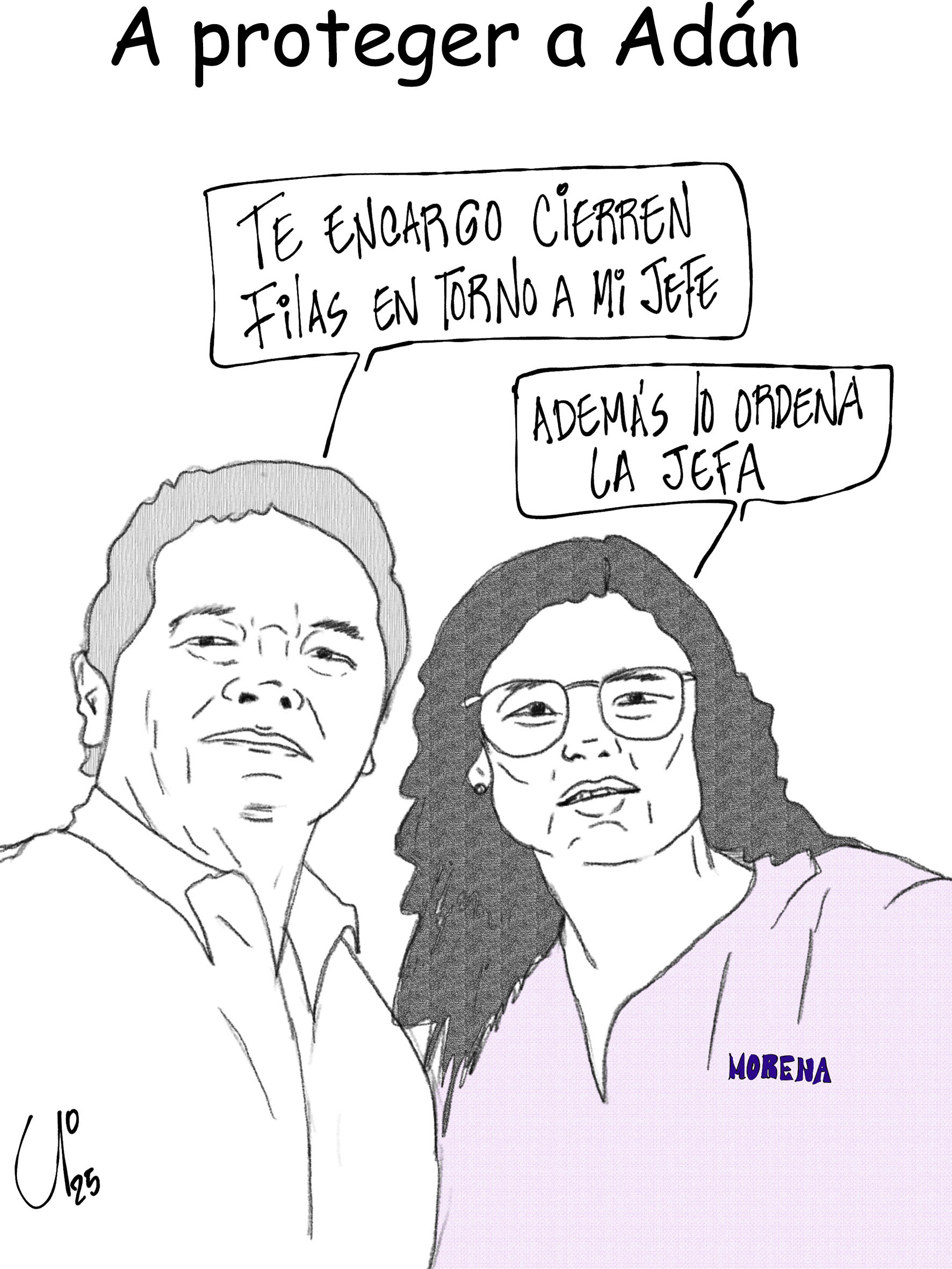 A proteger a Adán