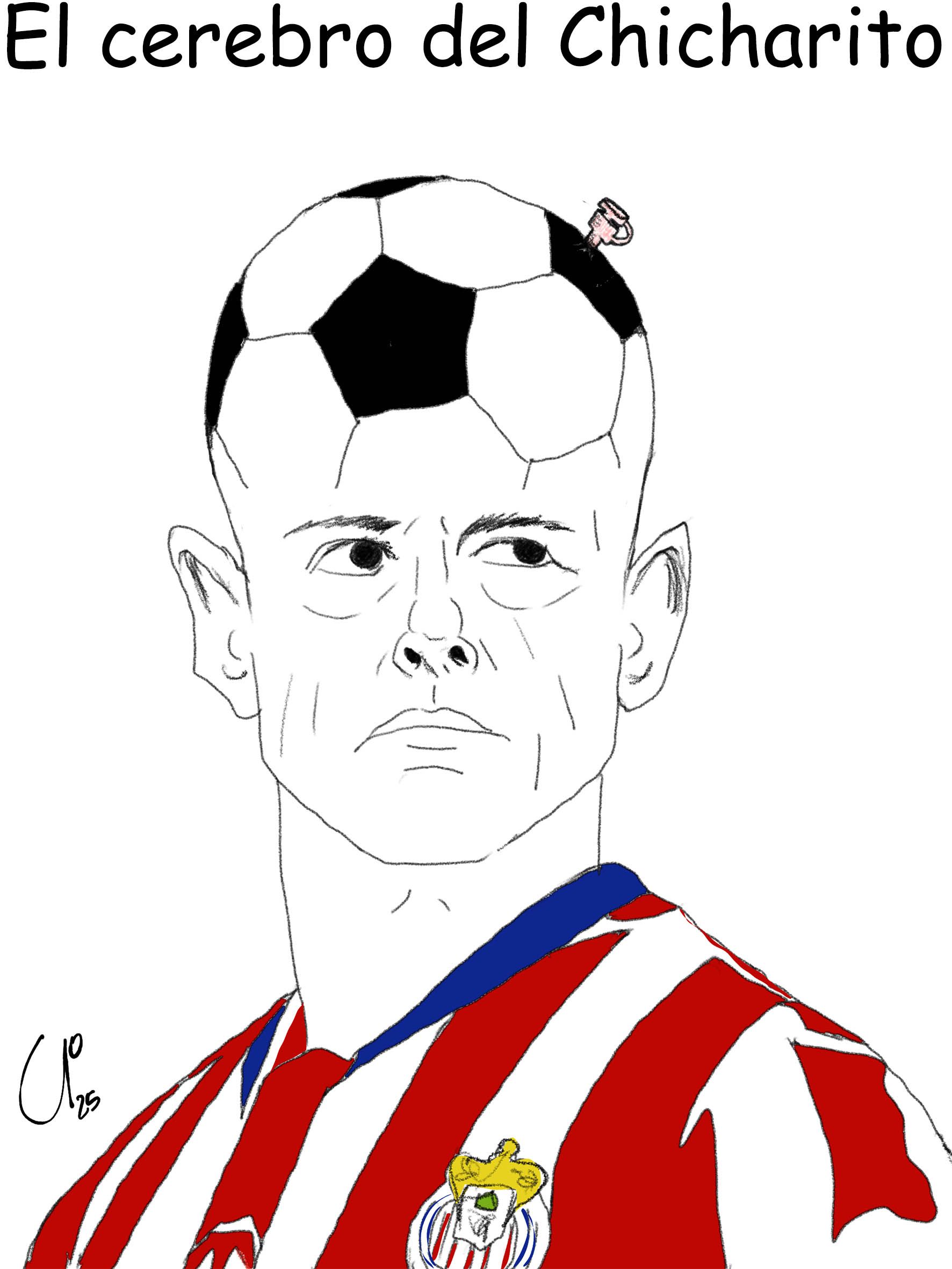 El cerebro del Chicharito