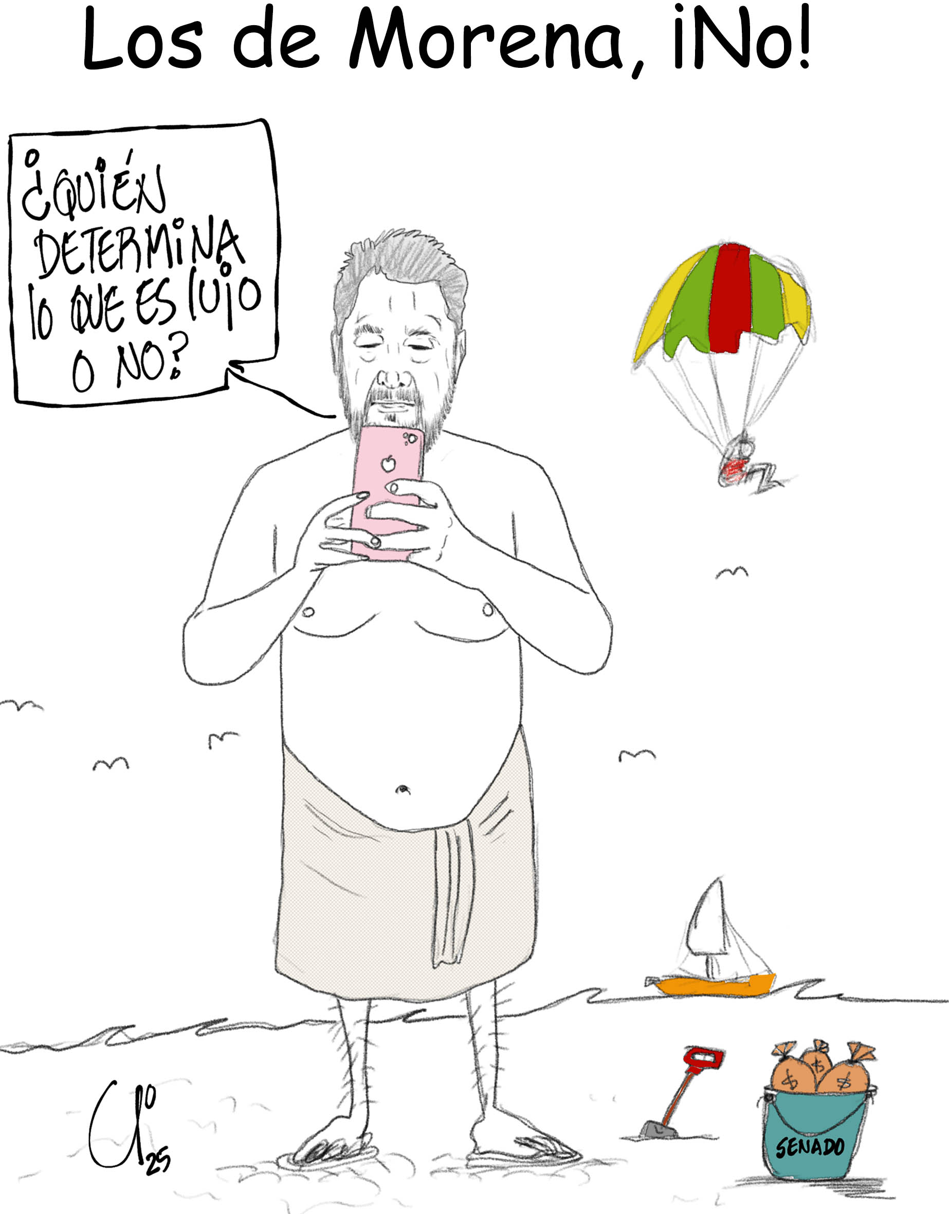 Los de Morena, ¡no!
