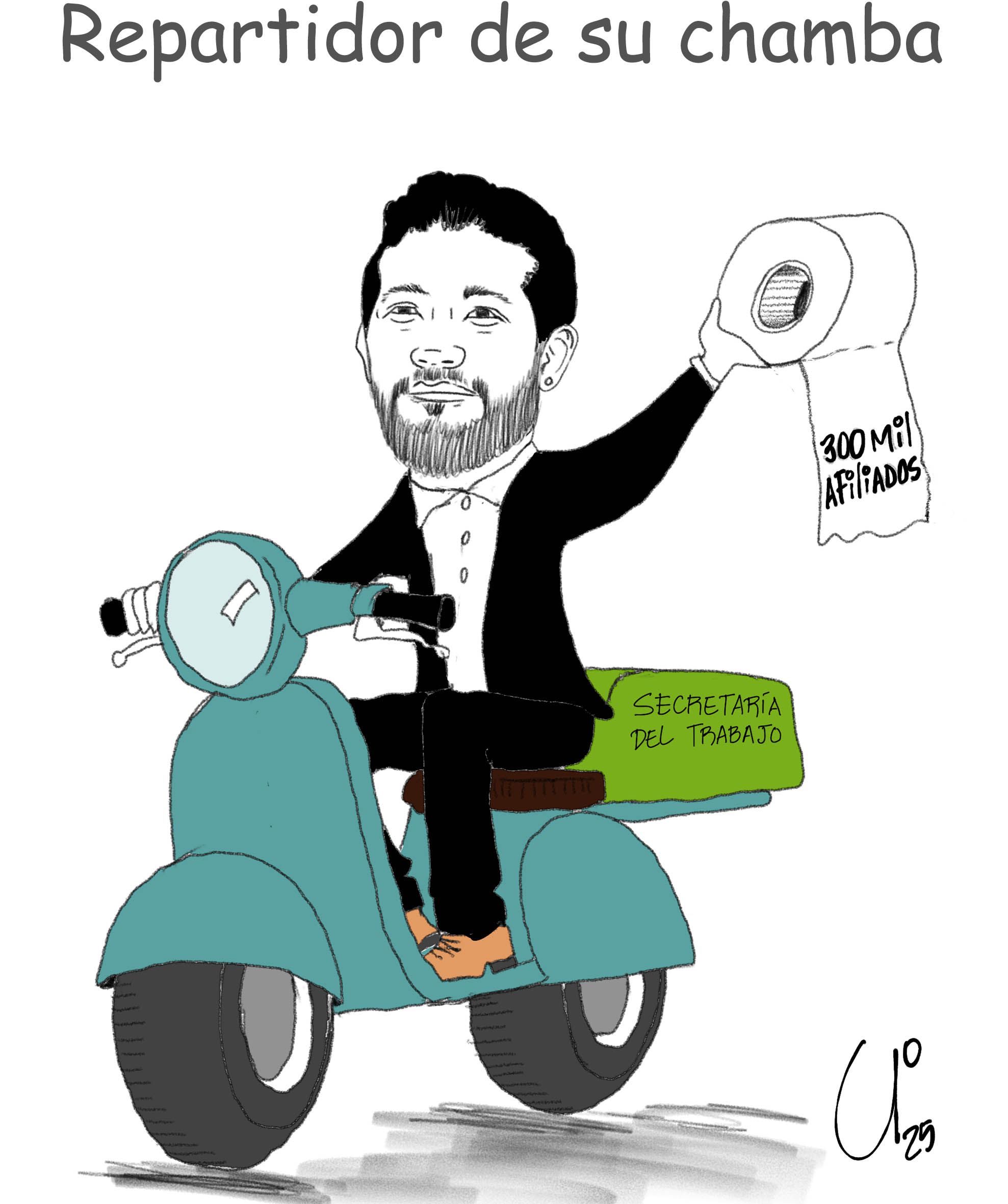 Repartidor de su chamba
