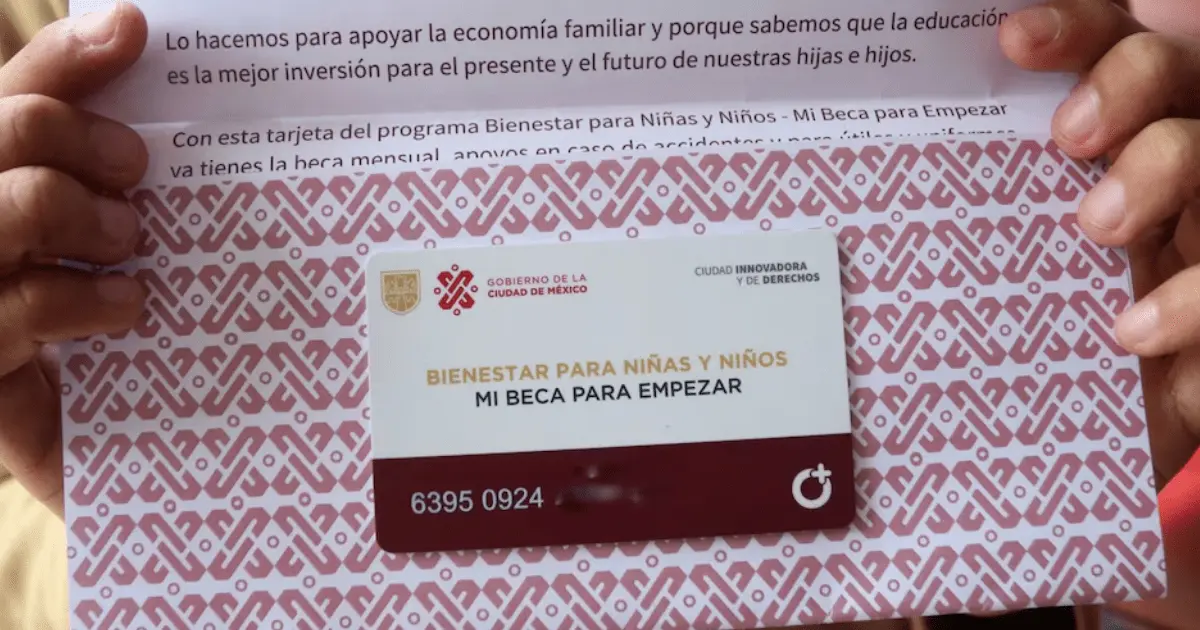 Mi Beca para Empezar 2025: fecha exacta del depósito de noviembre para estudiantes de CDMX Estas son las tarjetas de Mi Beca para Empezar que quedarán bloqueadas