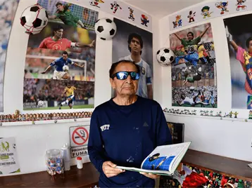 Imagen de la nota: Felipe Quiroz y los Mundiales desde su azotea