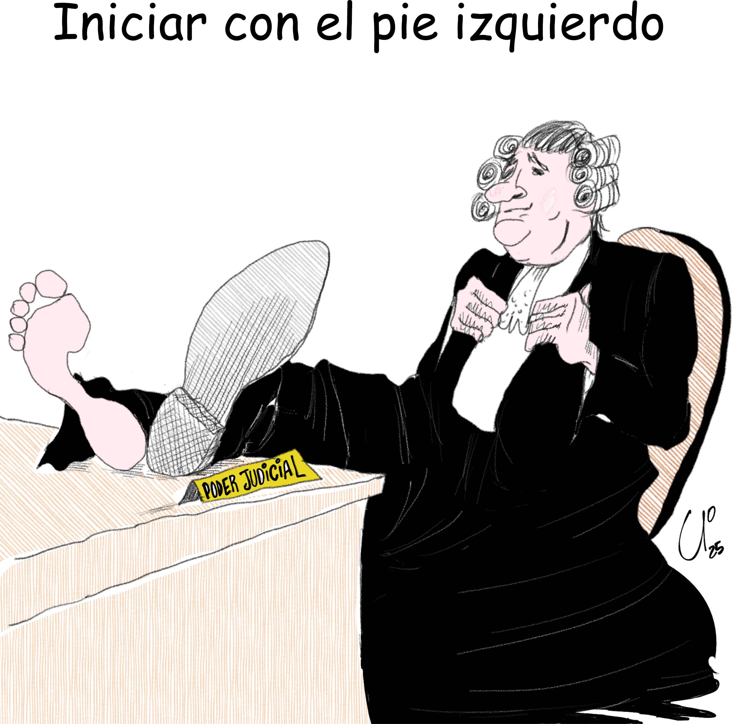 Iniciar con el pie izquierdo