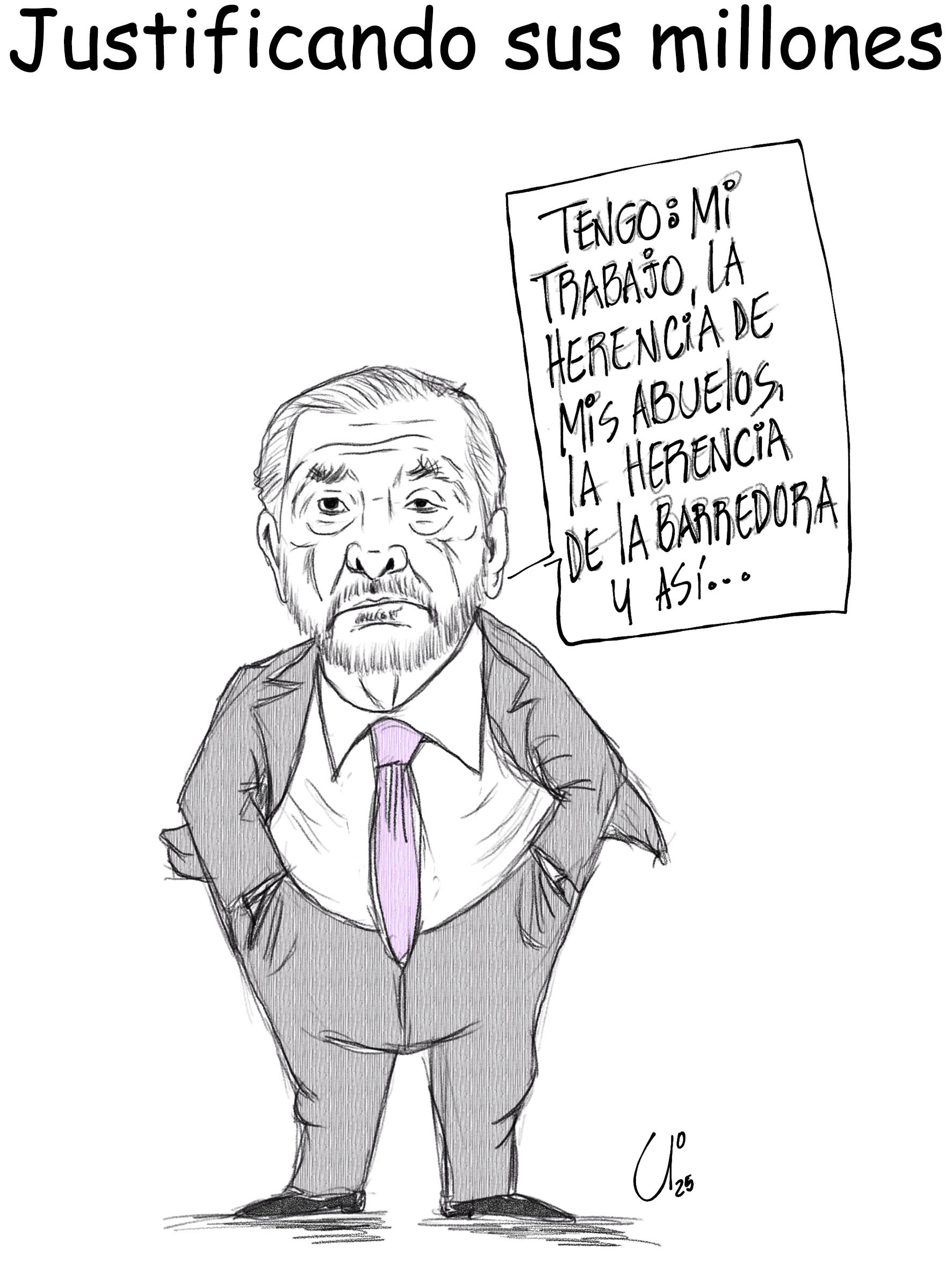 Justificando sus millones