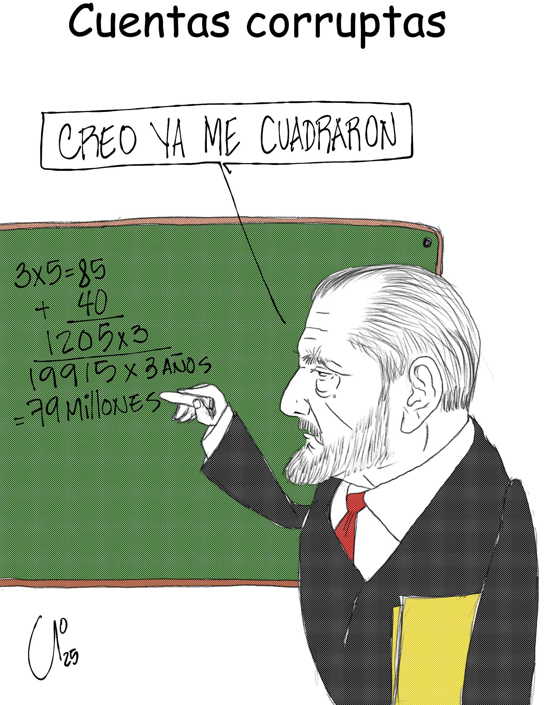 Cuentas corruptas