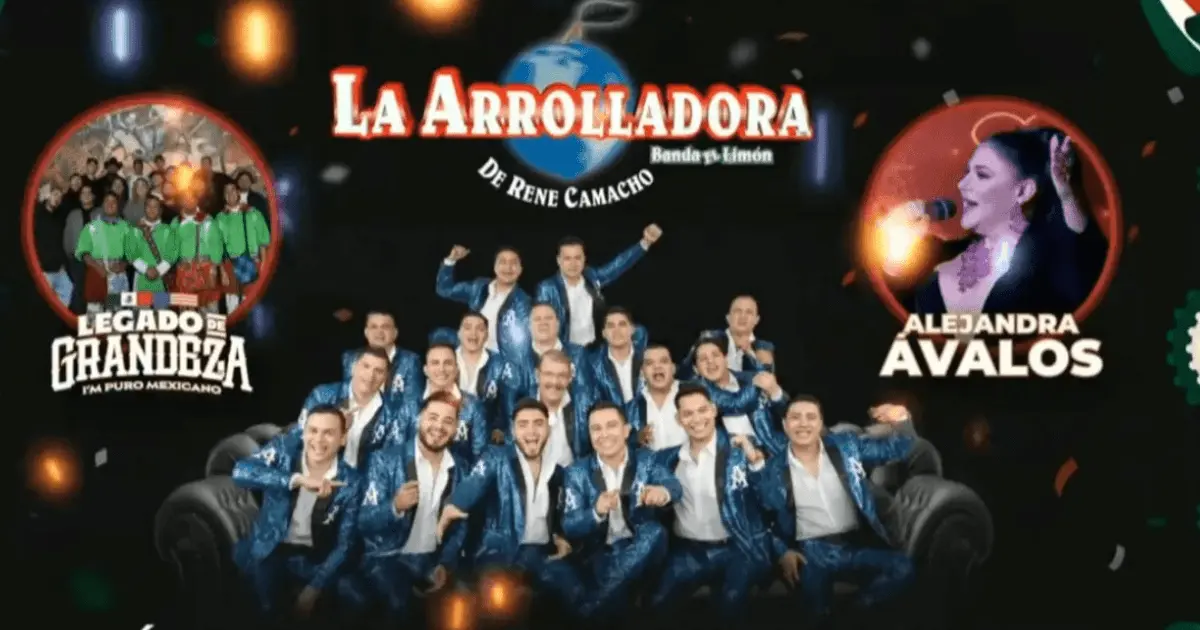 Fiestas Patrias 2025: horarios y cartelera del concierto de La Arrolladora en el Zócalo CDMX La Arrolladora se presentará gratis en el Zócalo este 15 de septiembre