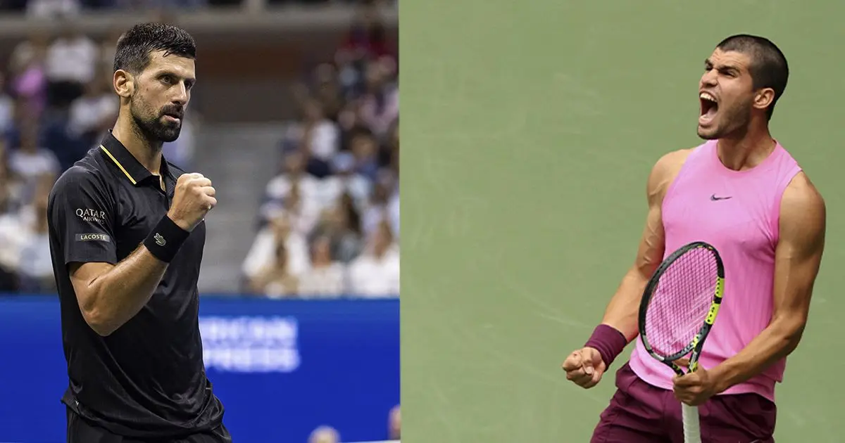 Carlos Alcaraz vs. Novak Djokovic: Semifinal de US Open 2025 con aires de revancha y un choque generacional entre dos potencias Foto: Reuters
