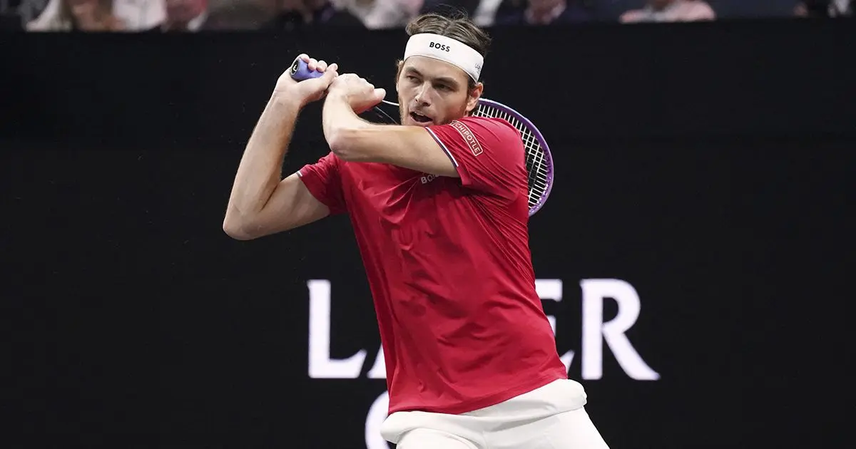 Taylor Fritz vence a Alexander Zverev y el Team World se queda con la Laver Cup 2025 Foto: Reuters
