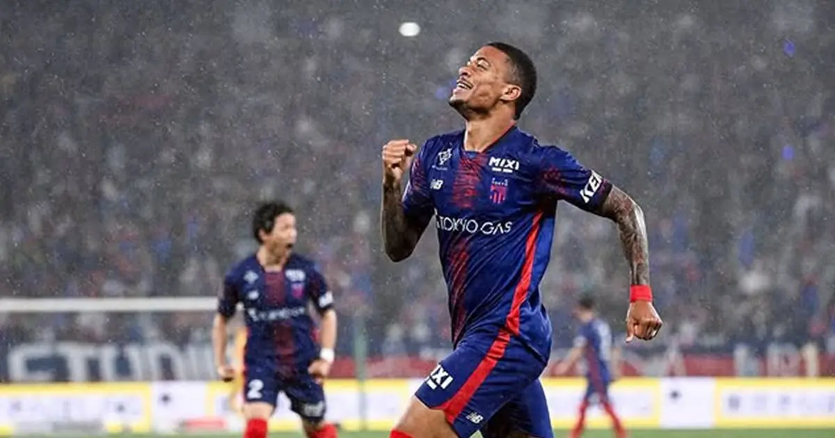 A contrarreloj, Pumas iría por Marcelo Ryan, delantero brasileño del FC Tokyo Foto: IG Marcelo Ryan