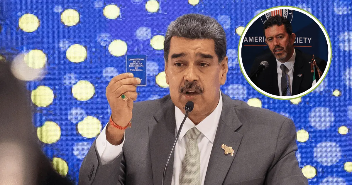 Marco Rubio llama “fugitivo” a Nicolás Maduro y escala la tensión con Venezuela Foto: EFE