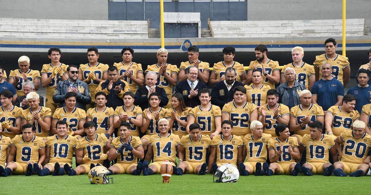 Pumas CU se toma la foto oficial para la temporada 2025 de Liga Mayor ONEFA: “Los haremos sentir orgullosos” Foto: Aracely Martínez