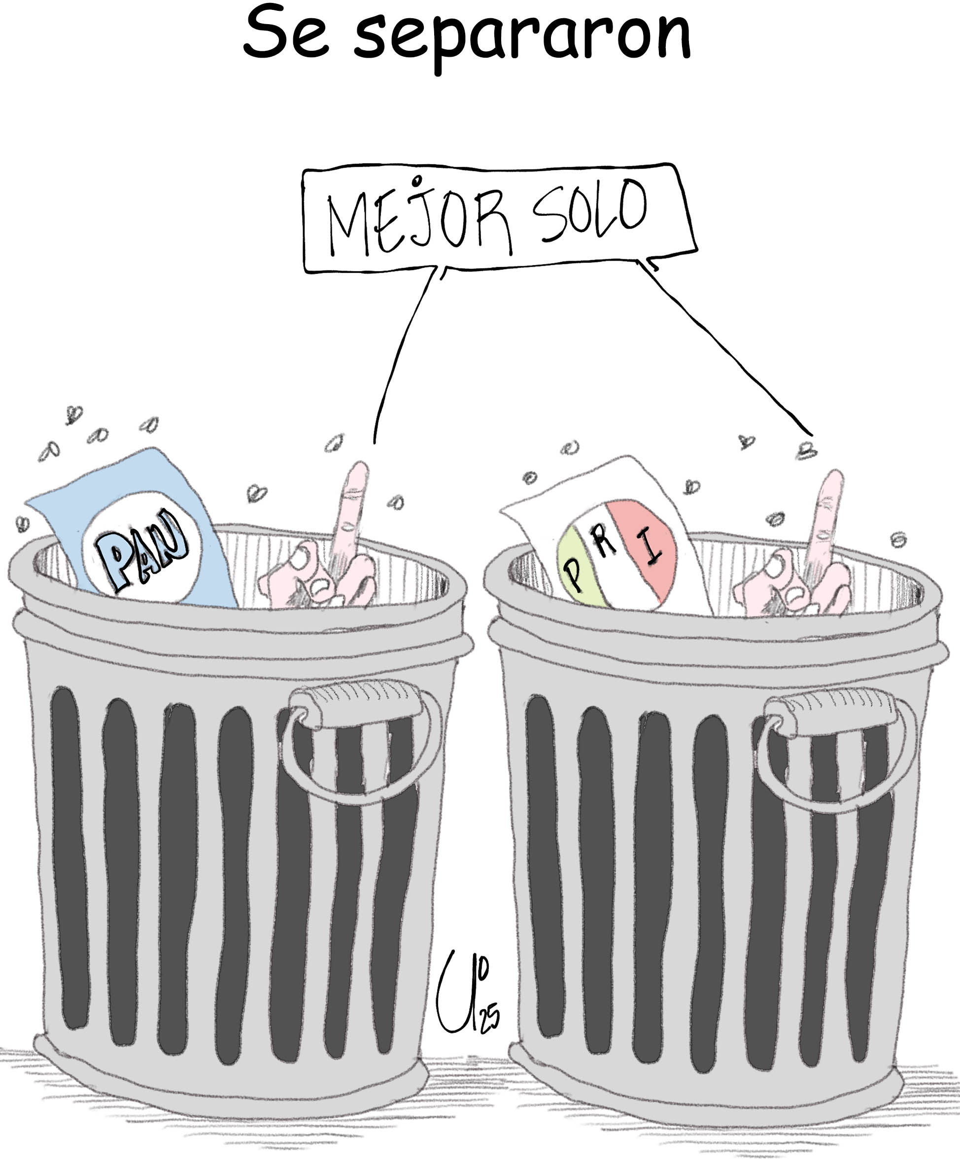 Se separaron
