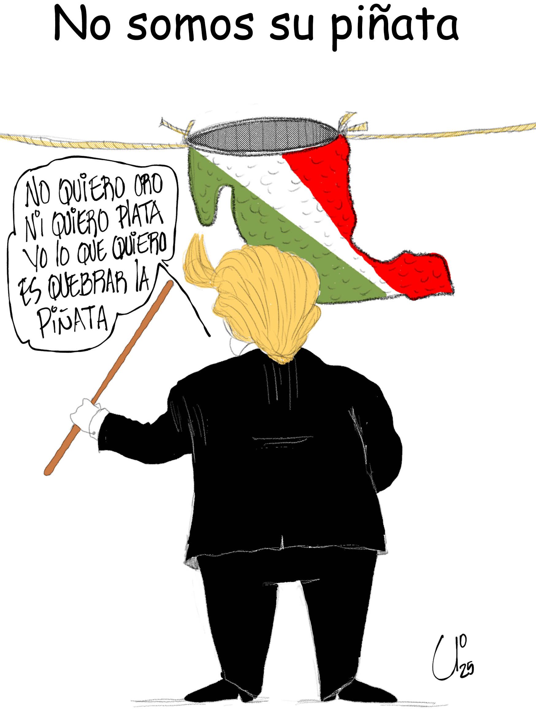 No somos su piñata
