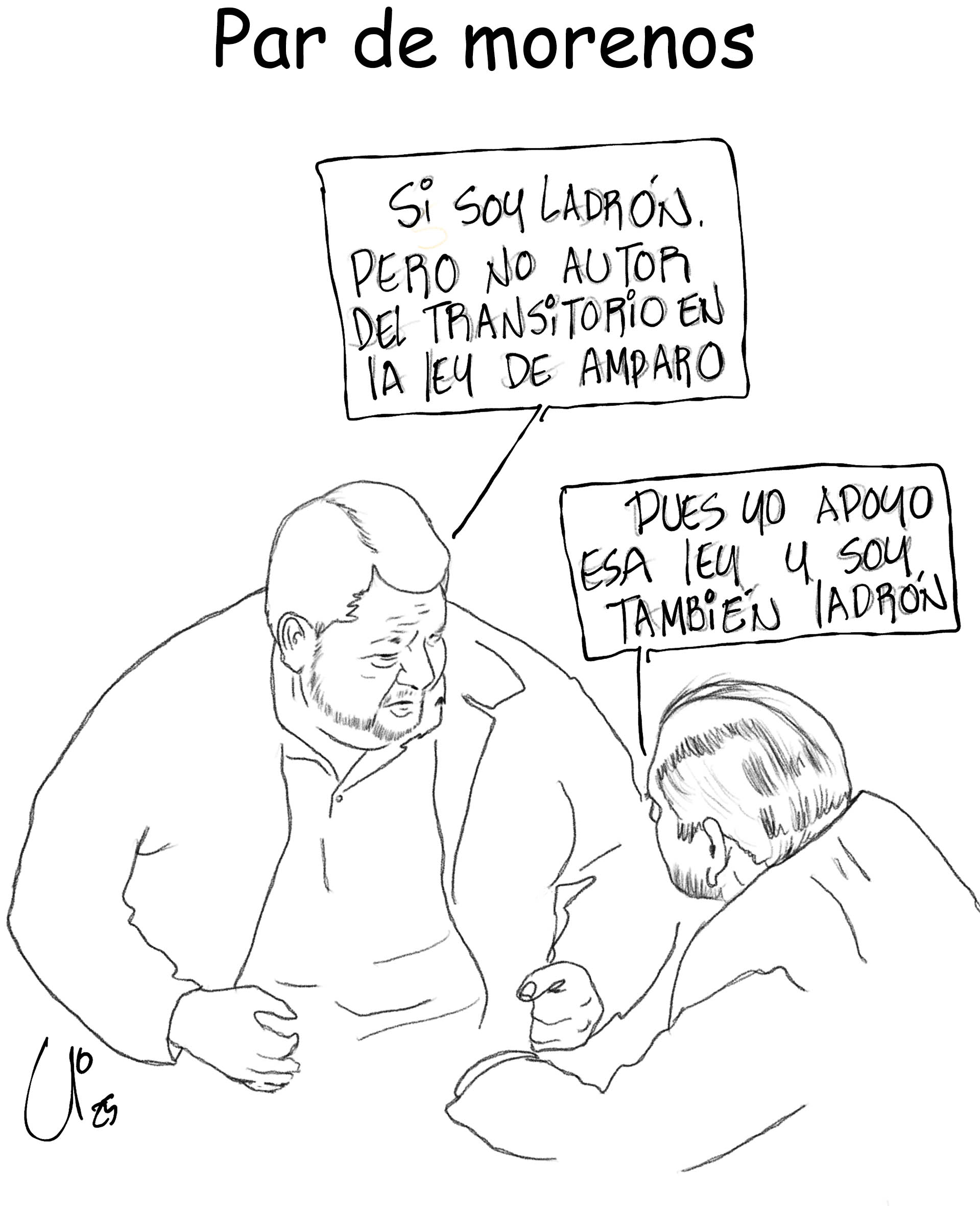 Par de morenos