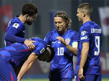 Imagen de la nota: Croacia vence a Gibraltar y acaricia la clasificación al Mundial 2026