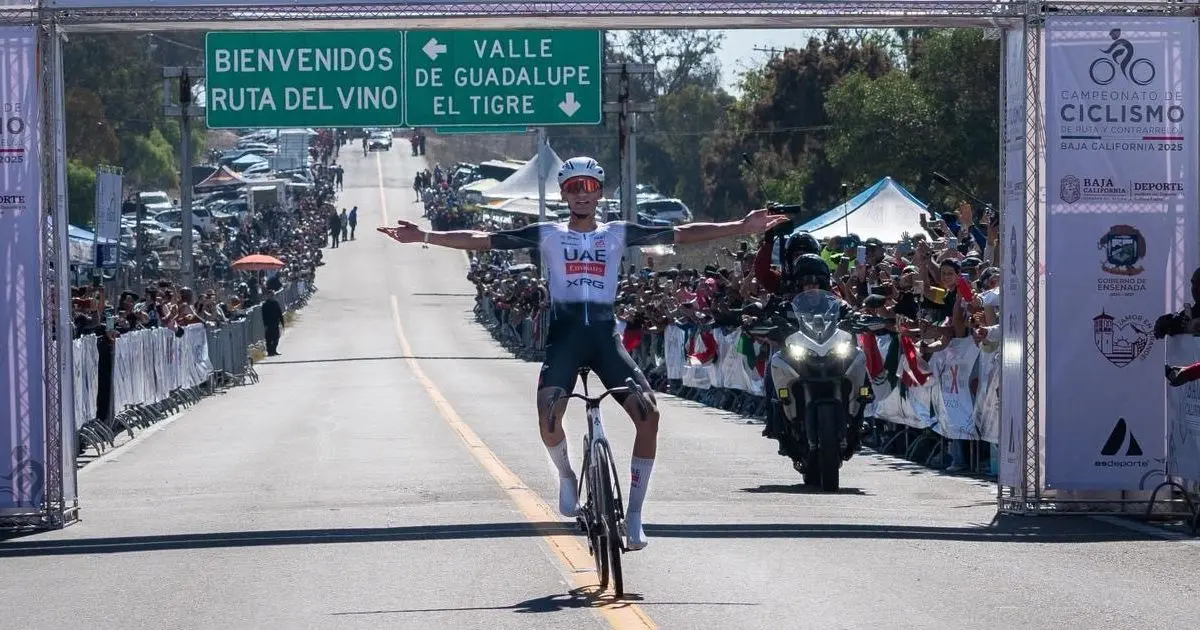 Isaac del Toro, nuevo campeón nacional de México en ruta y contrarreloj Isaac del Toro, nuevo campeón nacional de México en ruta y contrarreloj