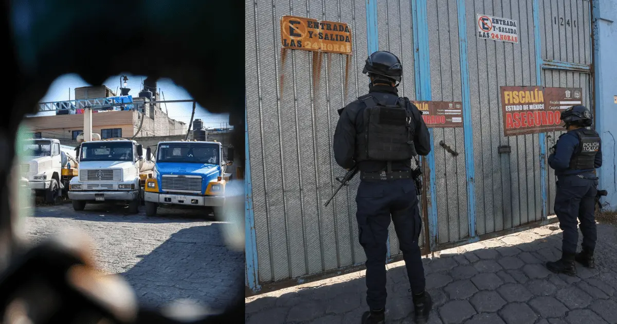 Edomex frena huachicoleo de agua: aseguran 250 pipas y desmantelan más de 100 tomas clandestinas Foto: Cuartoscuro.com