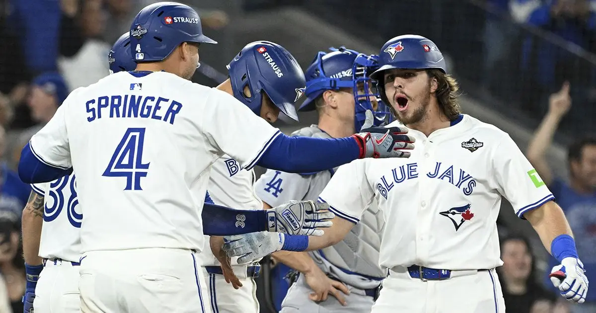 Blue Jays logran épica remontada con rally de nueve carreras en la sexta entrada para vencer a Dodgers en inicio de la Serie Mundial 2025 Foto: Reuters