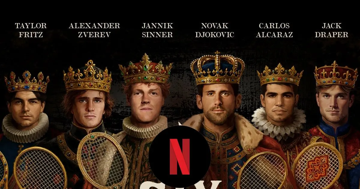 Six Kings Slam 2025: Arabia Saudí acoge el torneo más lucrativo del tenis mundial con Carlos Alcaraz como número 1 del mundo Foto: Cortesía @Netflix