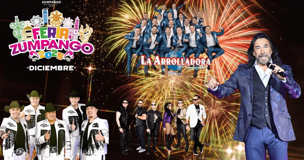 Feria Zumpango 2025: Fecha, boletos y cartelera completa de artistas en el Edomex Cartelera Feria Zumpango 2025: Artistas, precios de boletos y cuándo será