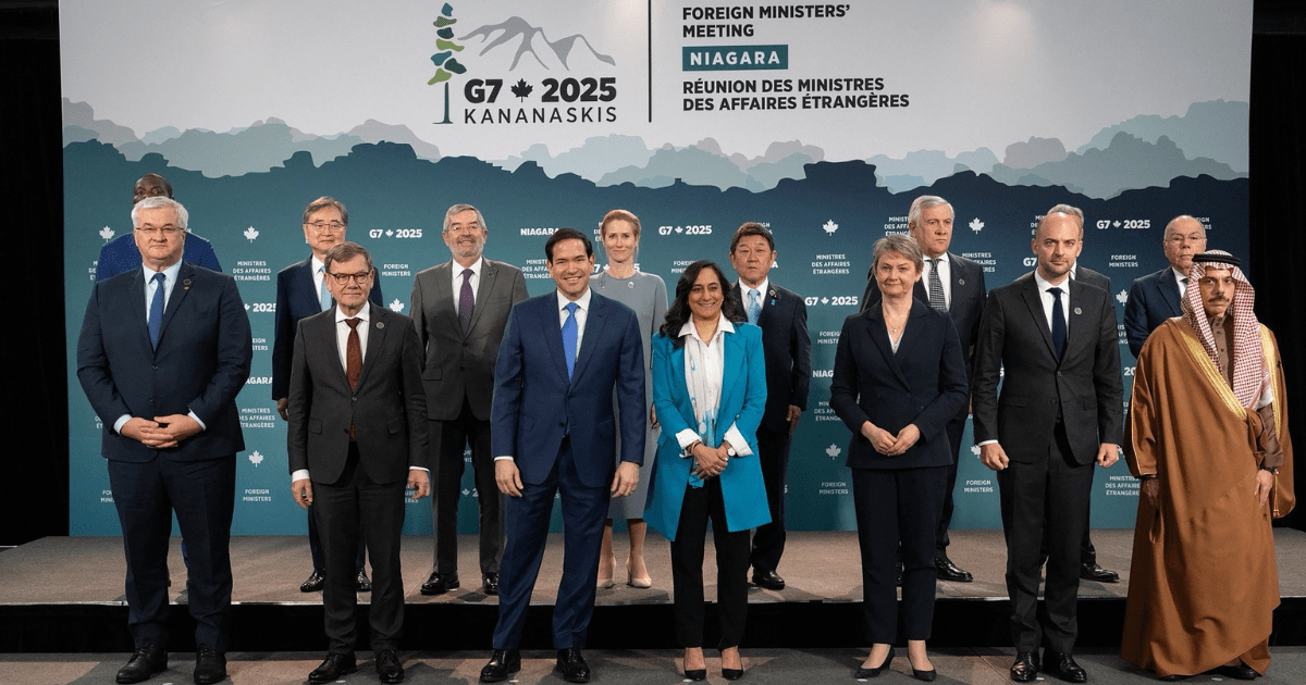 México pide en el G7 reforzar la cooperación marítima Foto: Cortesía X @SRE_mx