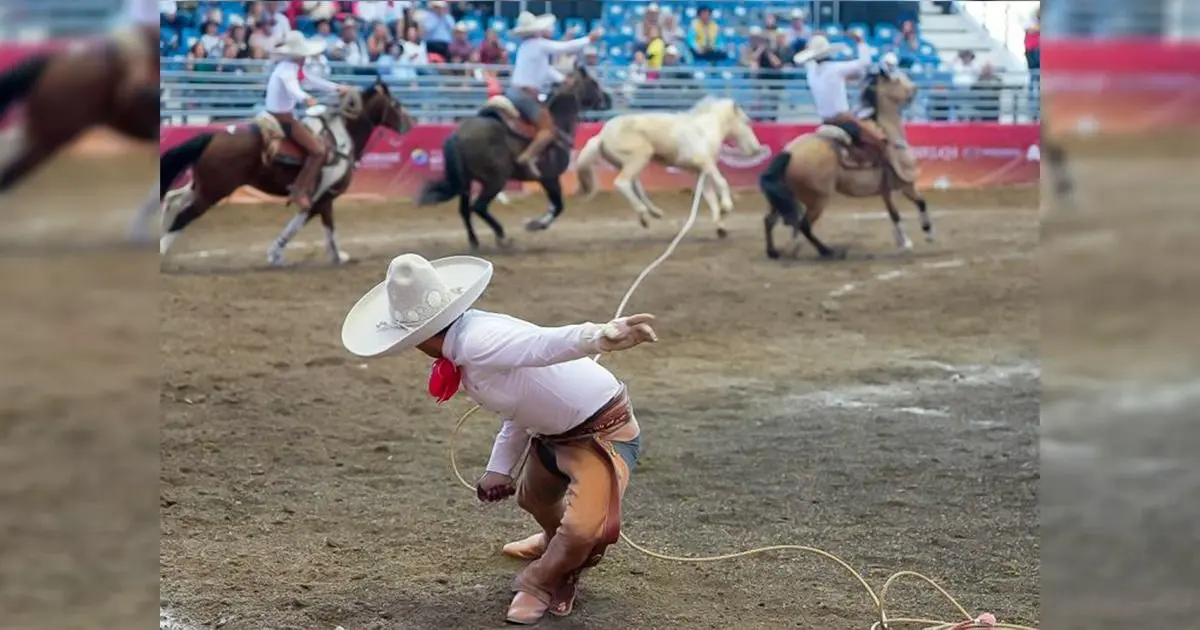 Logra El Soyate doble título en Nacional de Charros Foto: Cortesía Federación Mexicana de Charrería
