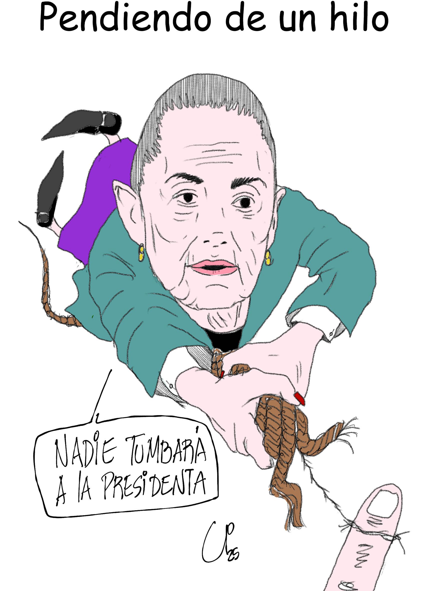 Pendiendo de un hilo