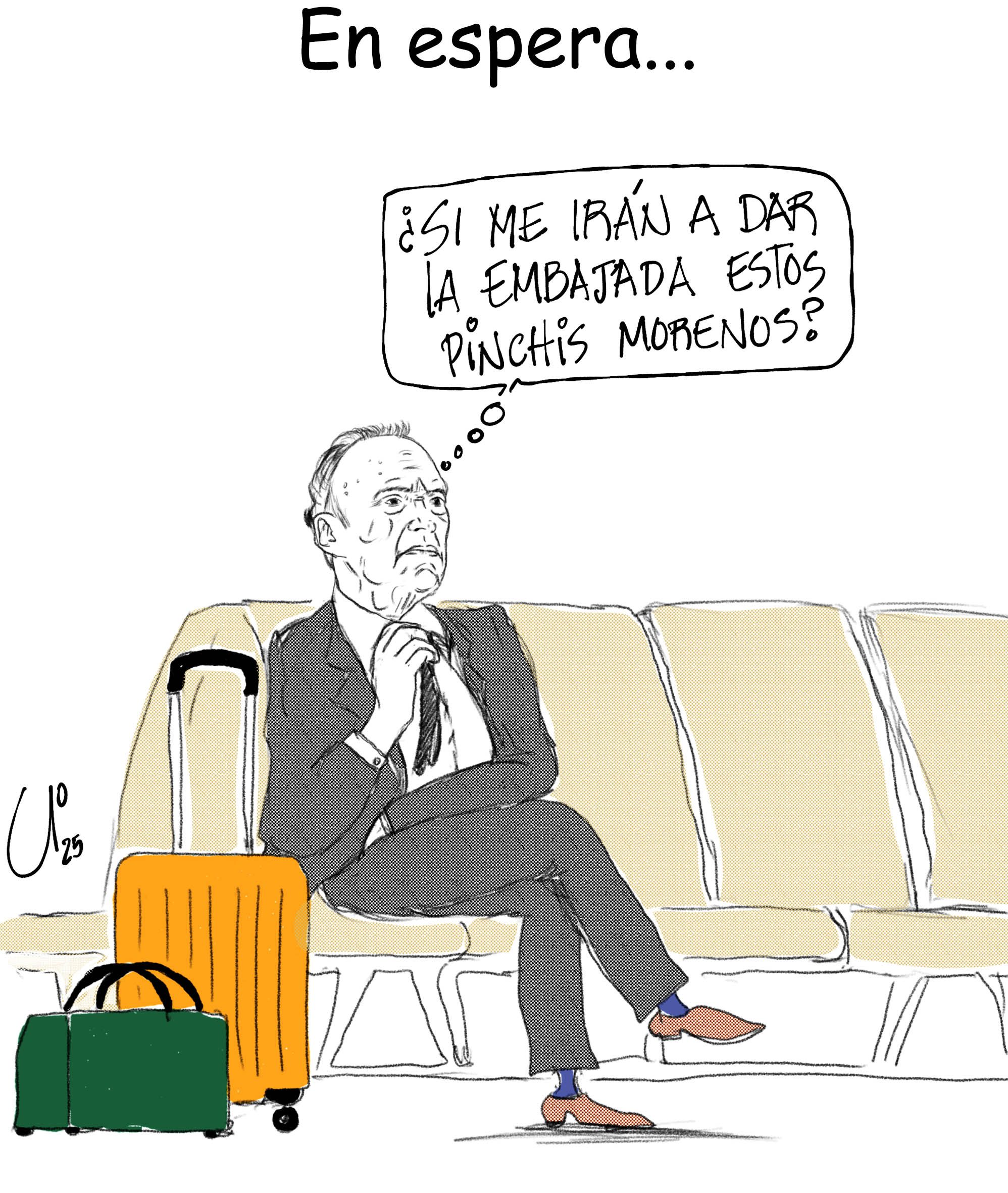 En espera