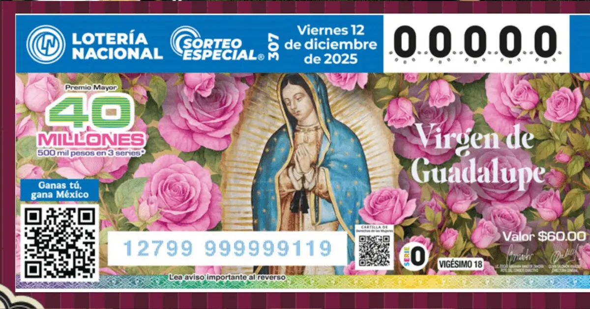 Sorteo Especial 307: Consulta la lista de ganadores de hoy 12 de diciembre Sorteo Especial 307: Consulta la lista de ganadores de hoy 12 de diciembre