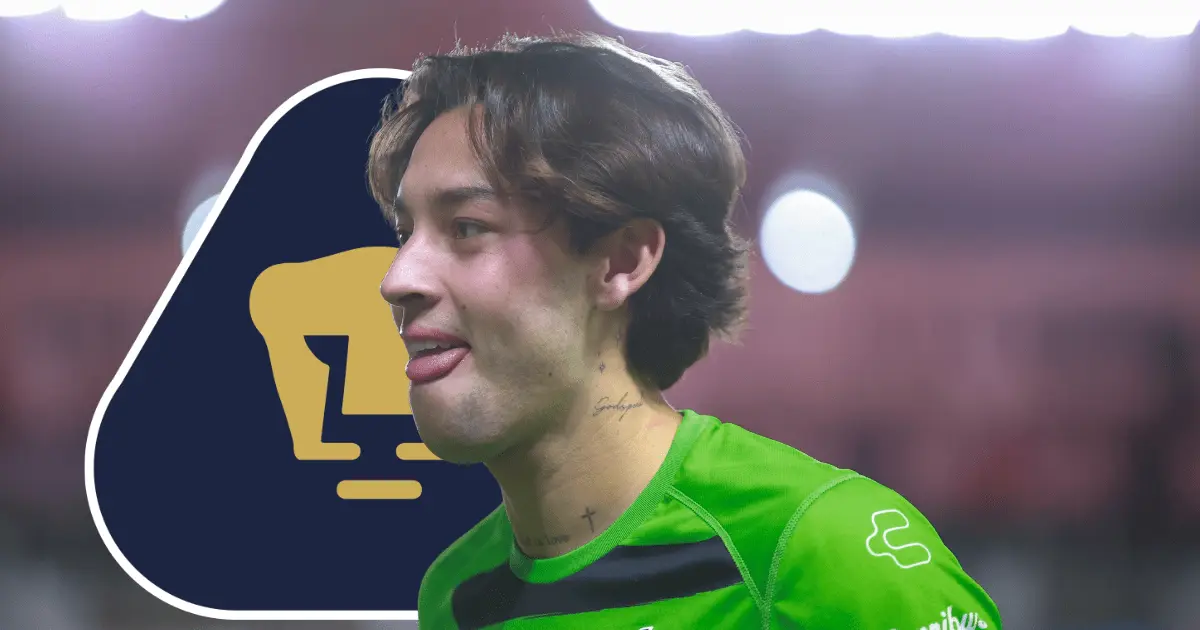 Jordan Carrillo será jugador de Pumas a préstamo de Santos Foto: Cuartoscuro.com