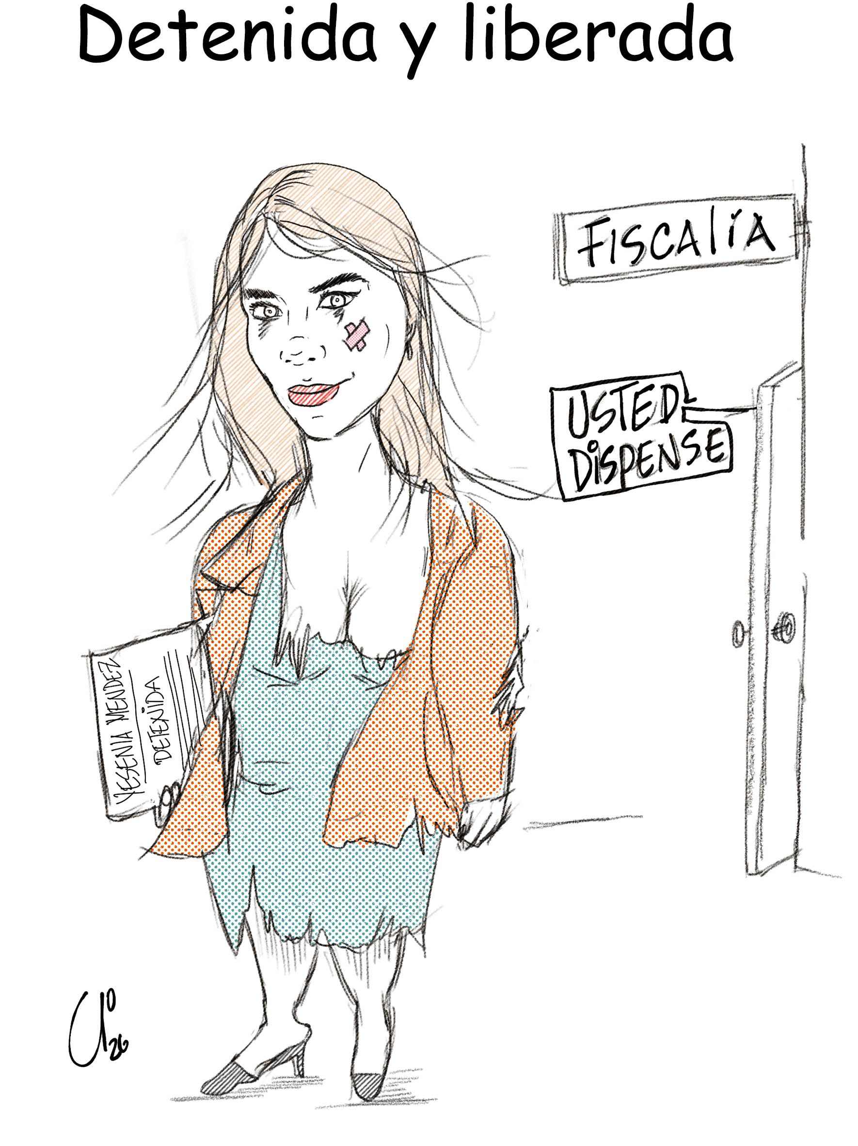 Detenida y liberada