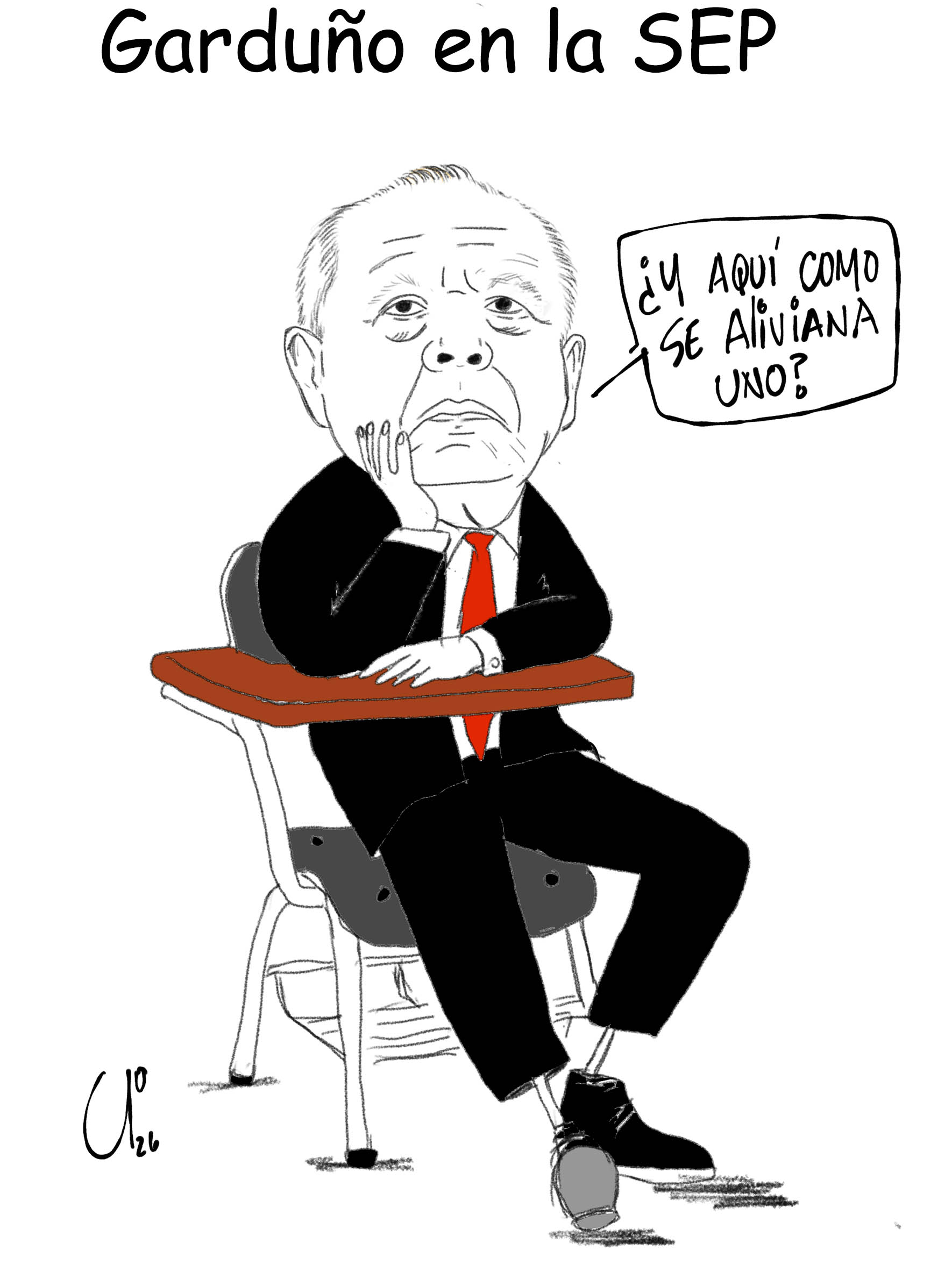 Garduño en la SEP