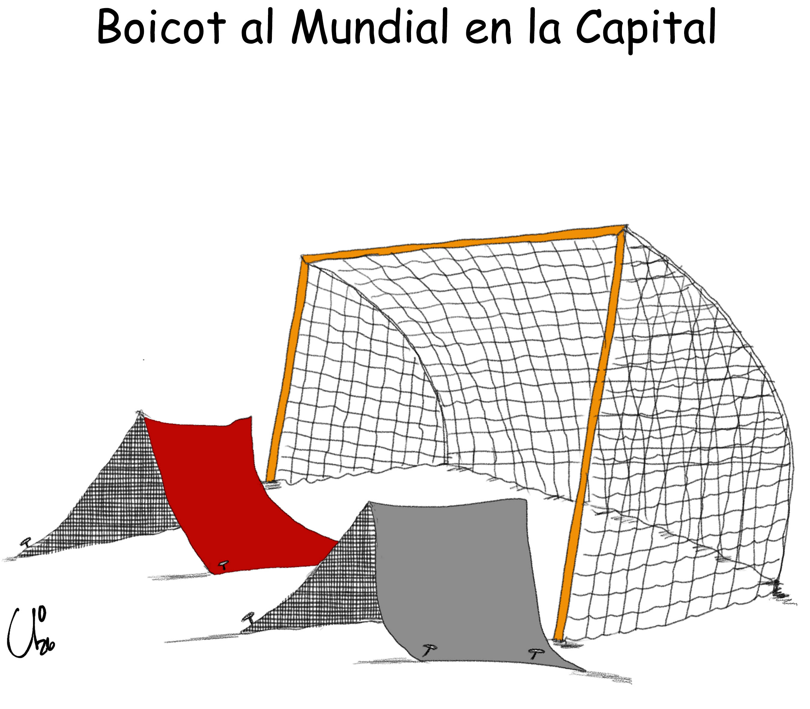 Boicot al Mundial en la Capital