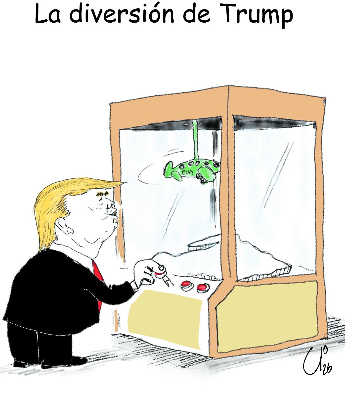 La diversión de Trump