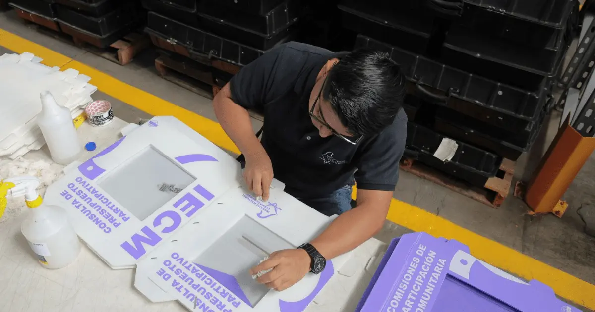 IECM aprueba materiales para la Elección COPACO 2026 y la Consulta de Presupuesto Participativo Foto: IECM