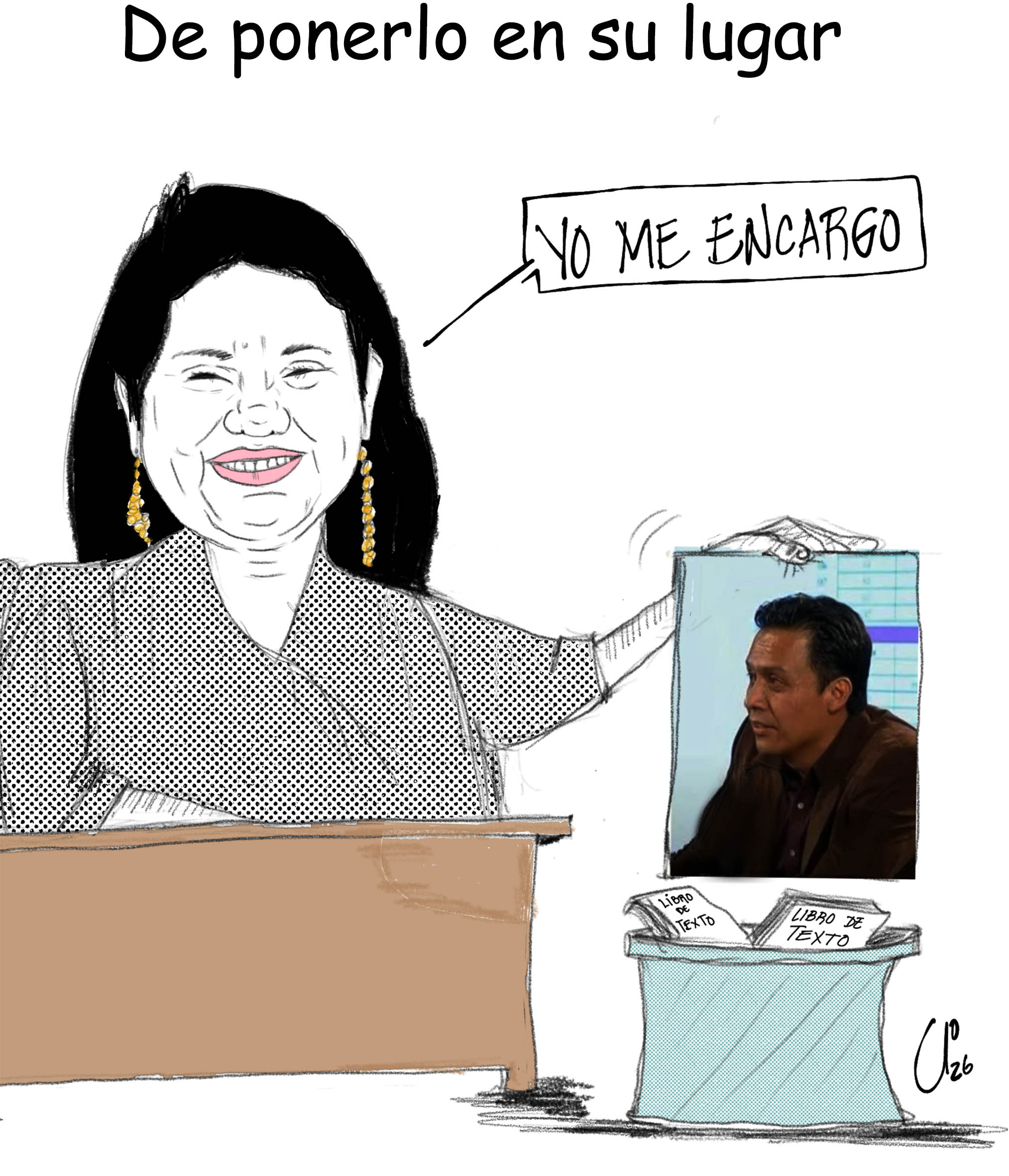 De ponerlo en su lugar