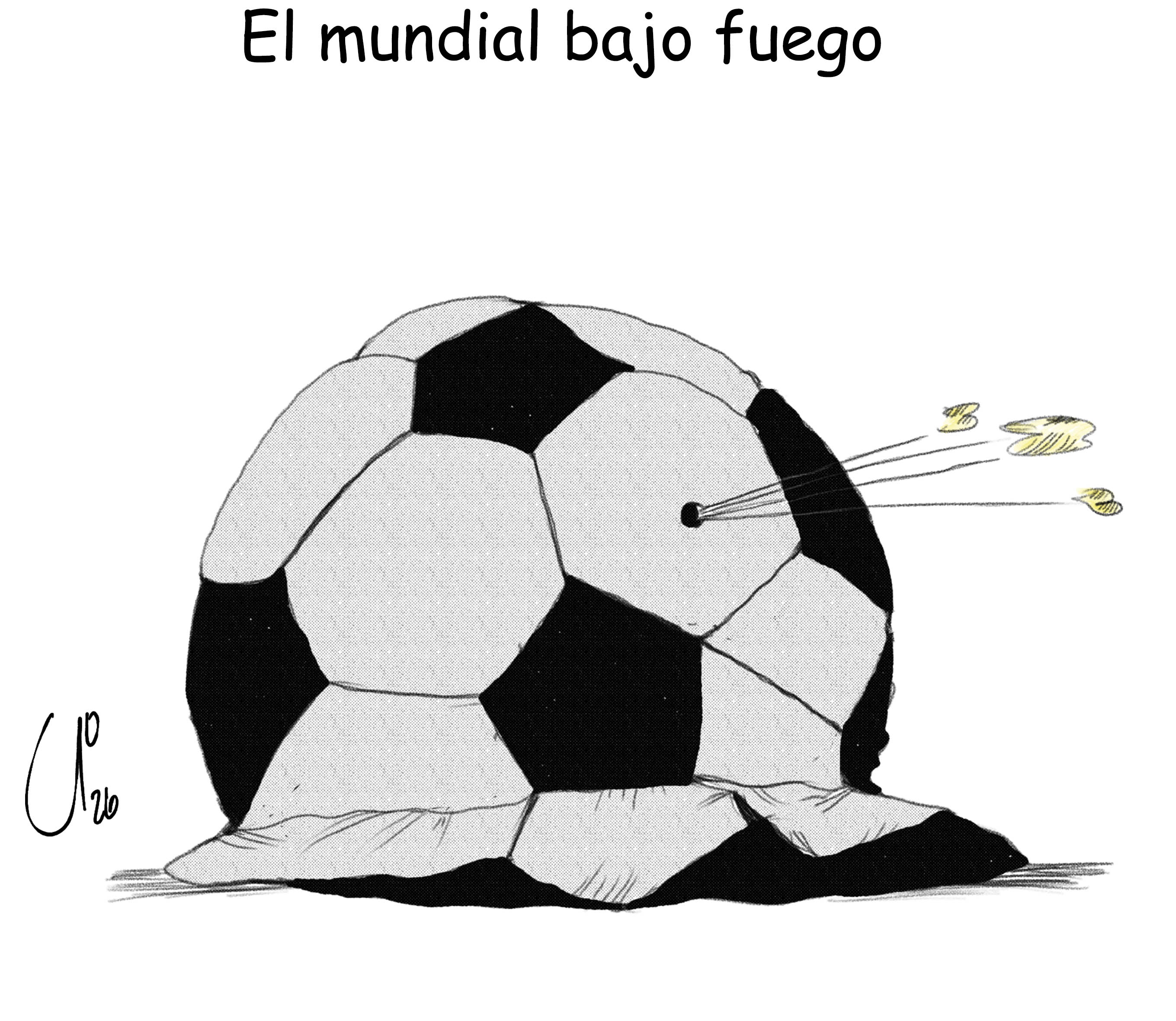 Mundial bajo fuego