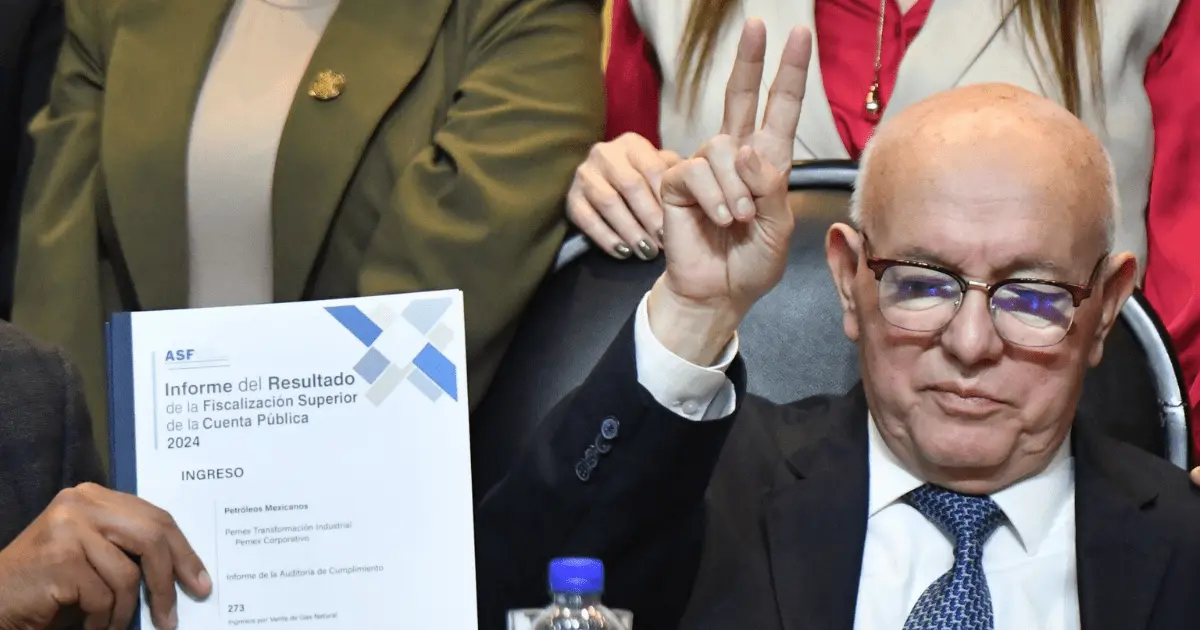 Seis estados, Pemex y la SICT lideran irregularidades en la Cuenta Pública 2024 David Colmenares, Auditor Superior de la Federación, durante la entrega del informe de la Cuenta Pública 2024 en la Cámara de Diputados. | Foto: Cuartoscuro.com