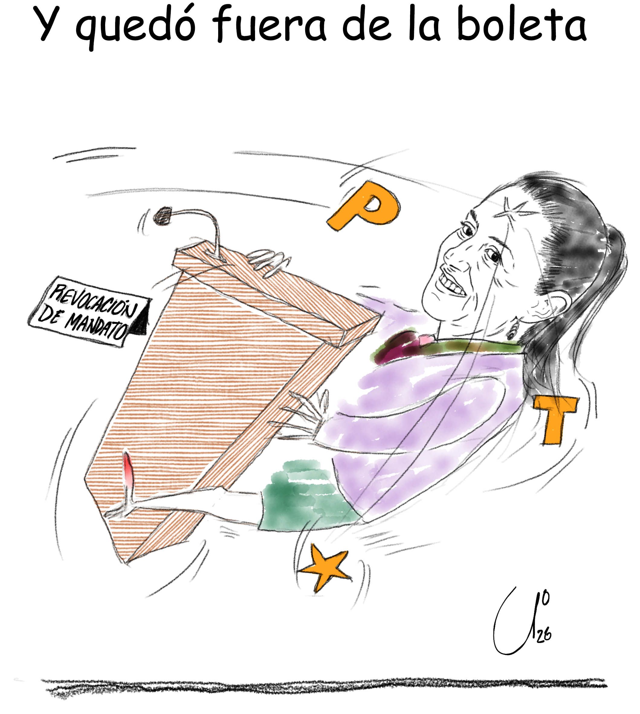 Y quedó fuera de la boleta