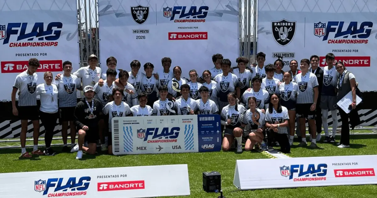 Querétaro se corona en el Torneo Nacional NFL Flag Championships 2026 y representará a México en Estados Unidos Querétaro se corona en el Torneo Nacional NFL Flag Championships 2026 y representará a México en Estados Unidos