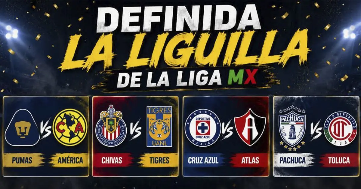 Clausura 2026 Liga MX: ¡Lista la Liguilla! Pumas vs. América y Chivas vs. Tigres acaparan reflectores Clausura 2026 Liga MX: ¡Lista la Liguilla! Pumas vs. América y Chivas vs. Tigres acaparan reflectores