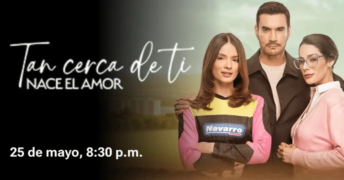Tan cerca de ti, nace el amor: estreno, elenco y de qué trata la nueva telenovela con David Zepeda Tan cerca de ti, nace el amor: estreno, elenco y de qué trata la nueva telenovela con David Zepeda