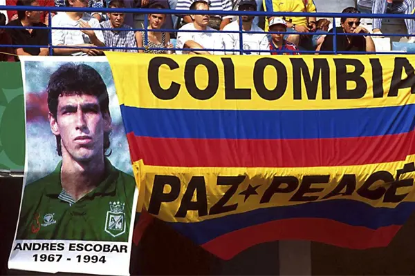 Andrés Escobar anotó en el Mundial de EU 1994 autogol que le costó la vida