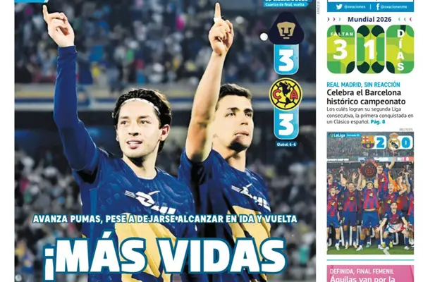 Edici&oacute;n impresa de Ovaciones del 11 de mayo de 2026